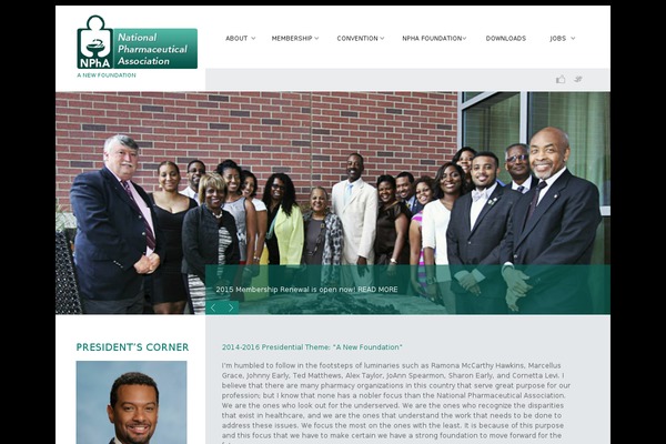 Novus theme site design template sample