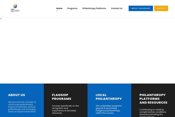 Chariti theme site design template sample