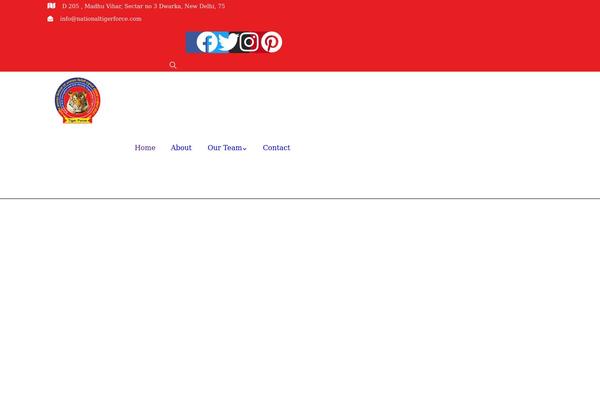Site using Paroti-themer plugin