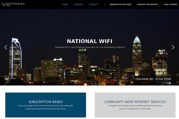 TheFox theme site design template sample