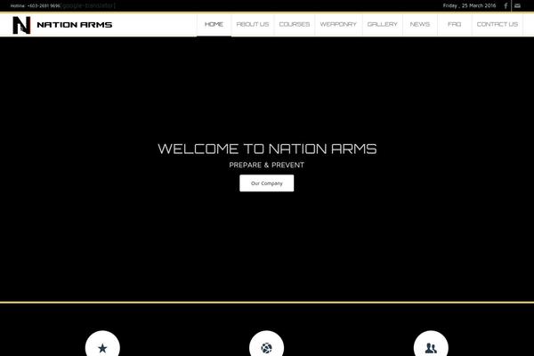 Enfold theme site design template sample