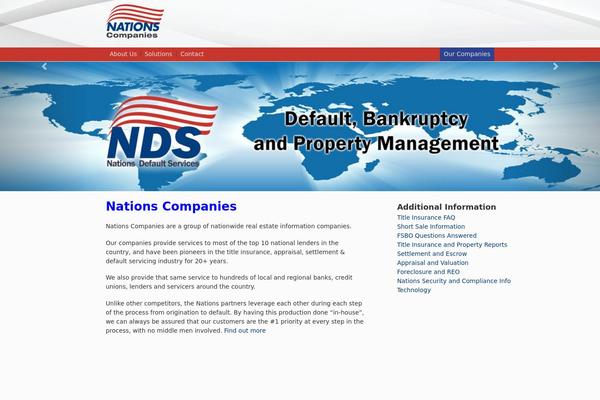 nations-spark theme websites examples