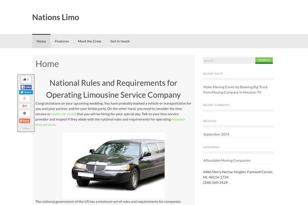 Site using First Contact Form plugin