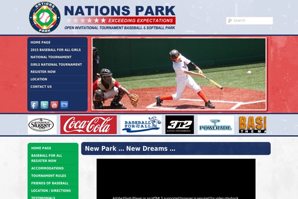 Site using Image horizontal reel scroll slideshow plugin