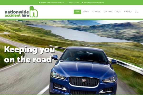 The7 theme site design template sample