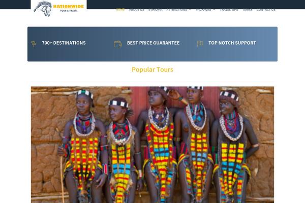 Site using Wp-travel plugin