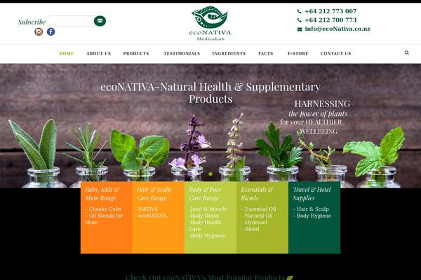 nativa.co.nz site used Organics-child