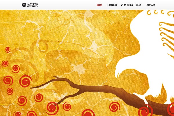 Scroller theme site design template sample