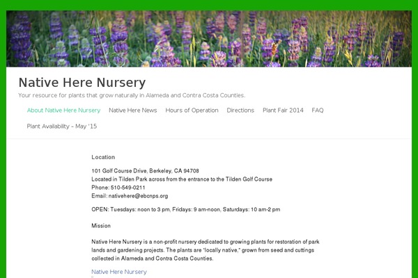 Spacious theme site design template sample