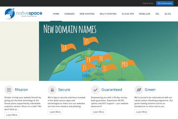 nativespace.com site used Mxhost