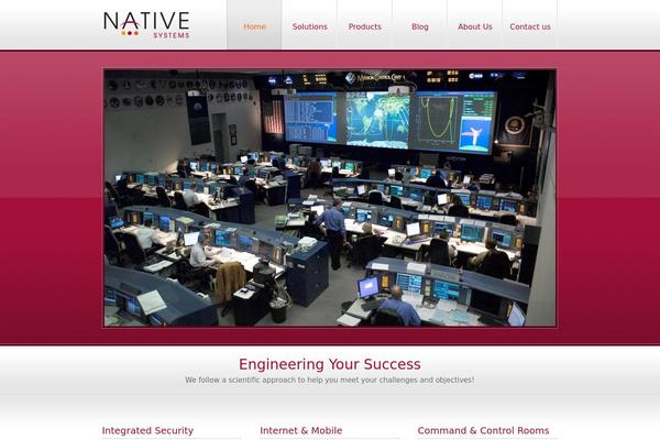 Polyon theme site design template sample