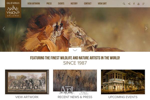 nativevisions.com site used Native