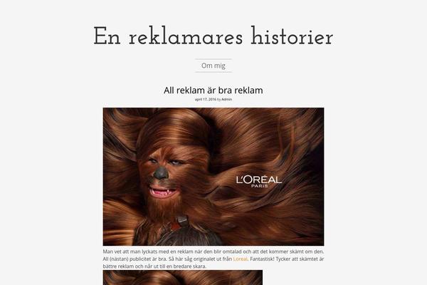 Mog theme site design template sample