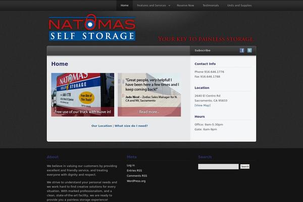 Traction theme site design template sample