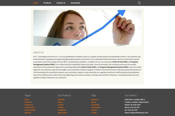 Sydney theme site design template sample