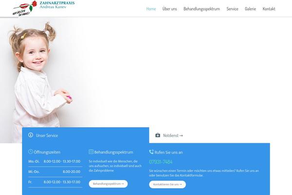 HealthCenter theme site design template sample