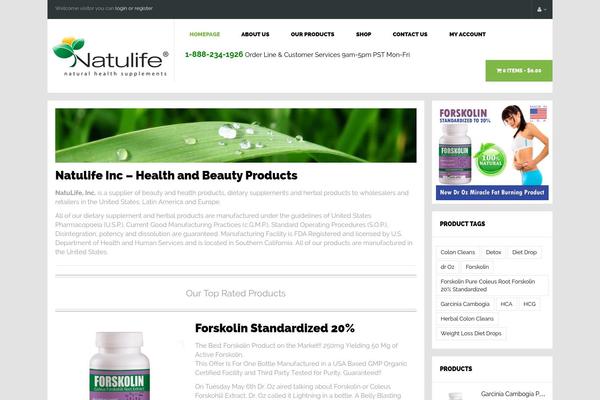 Pharmacy theme site design template sample