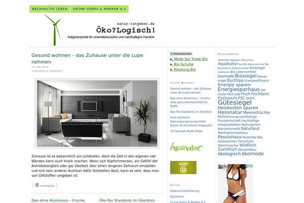 Thesis 1.8.5 theme site design template sample