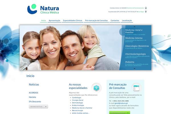 Medica theme site design template sample