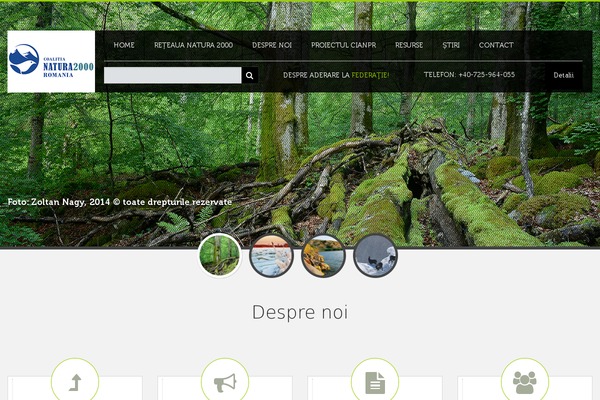 natura2000.ro site used Eco-green