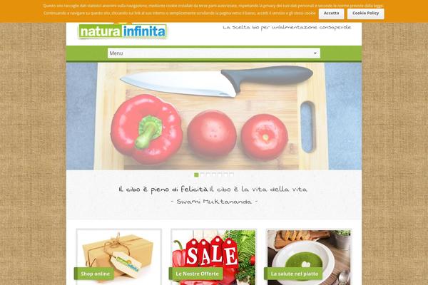 naturainfinita.it site used Risen