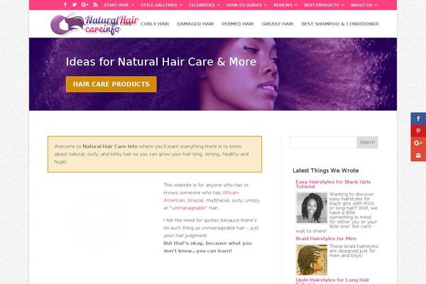 natural-hair-care-info.com site used Academica