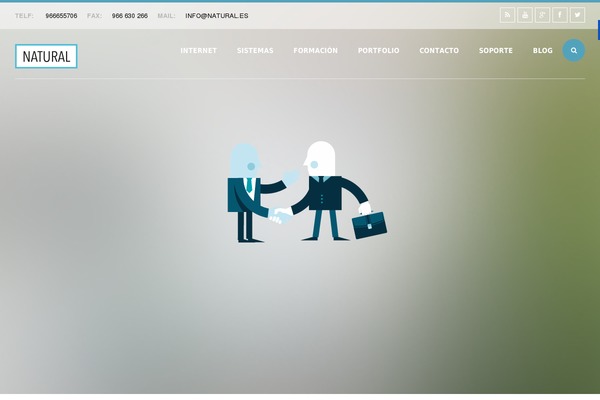 Erange theme site design template sample