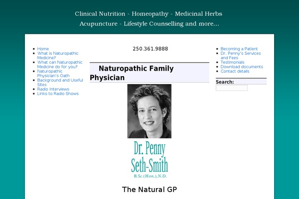 Site using Nice Navigation plugin