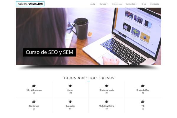 Site using Advance Portfolio Grid plugin
