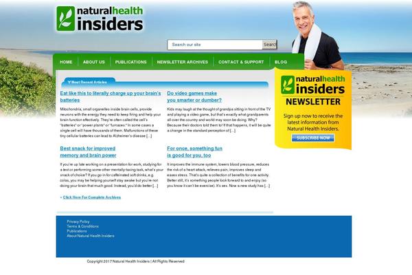 Site using Custom Sidebars plugin