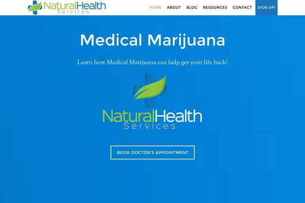 Parallax Pro theme site design template sample