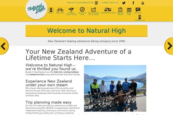 naturalhigh theme websites examples