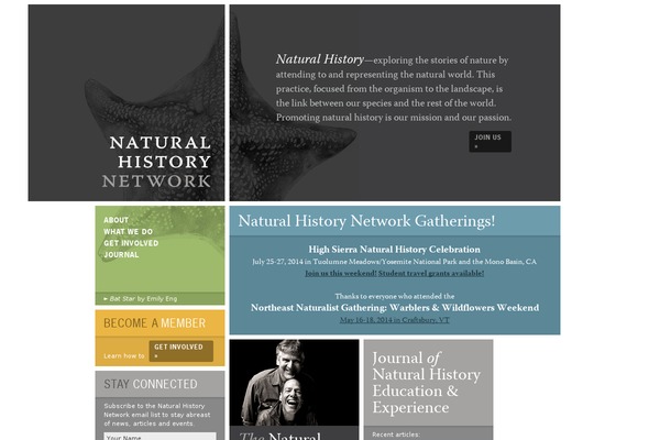naturalhistorynetwork.org site used Nhn