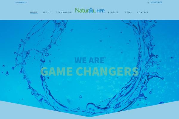 Jupiter Child theme site design template sample