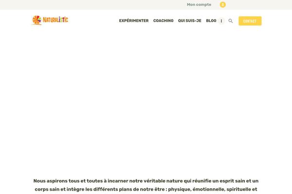 naturalistic.fr site used Lettuce