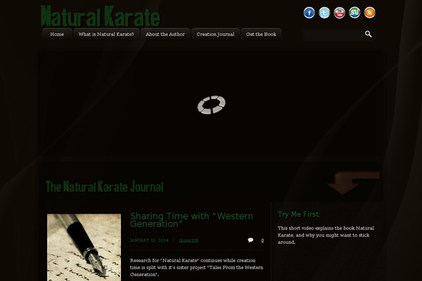 Clockstone theme site design template sample