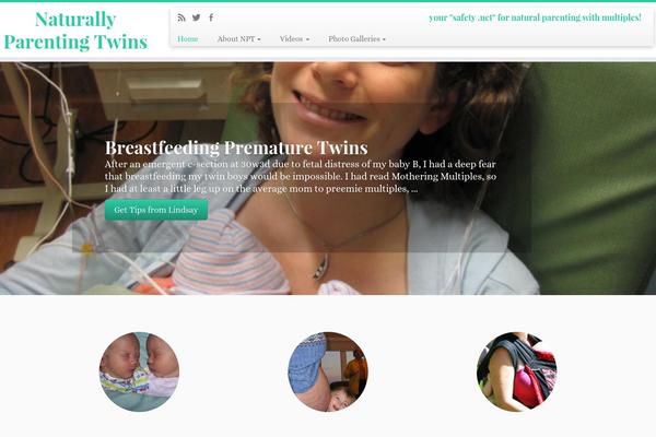 Customizr theme site design template sample