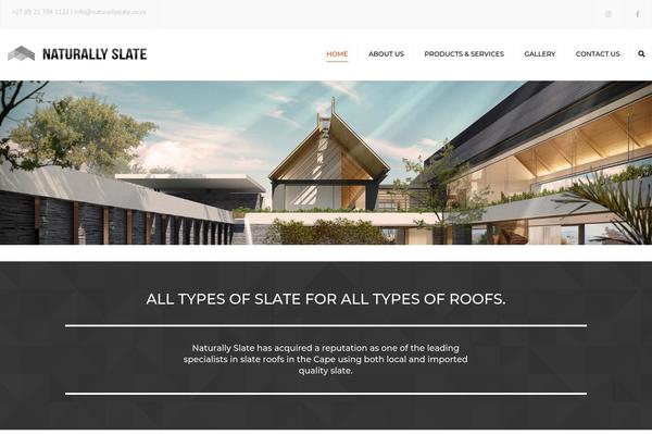 Constructo theme site design template sample