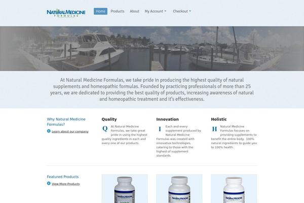 Whitelight theme site design template sample