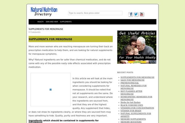 Site using iiRe Social Icons plugin
