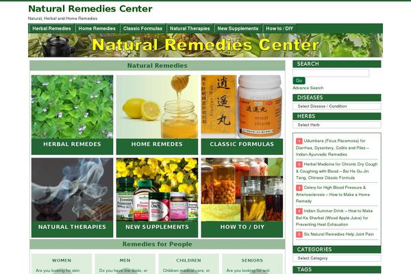 naturalremediescenter.com site used Newsup-child