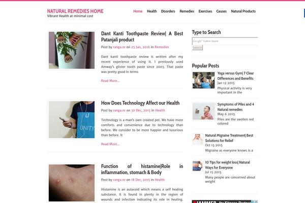 Pureview theme site design template sample
