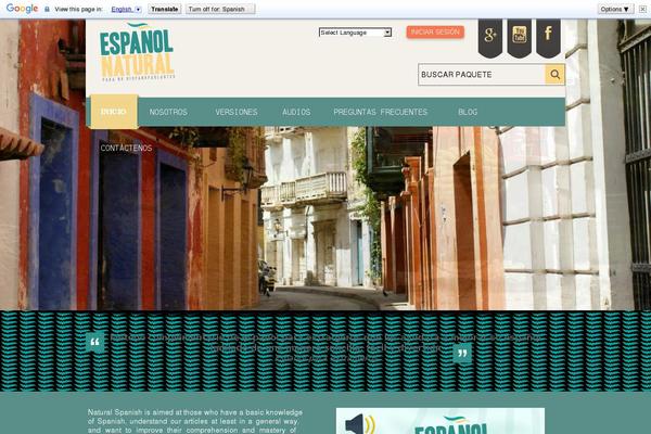 naturalspanish.co site used Newidioma