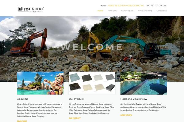 Site using Slide-anything plugin
