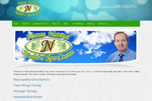 Natural theme site design template sample
