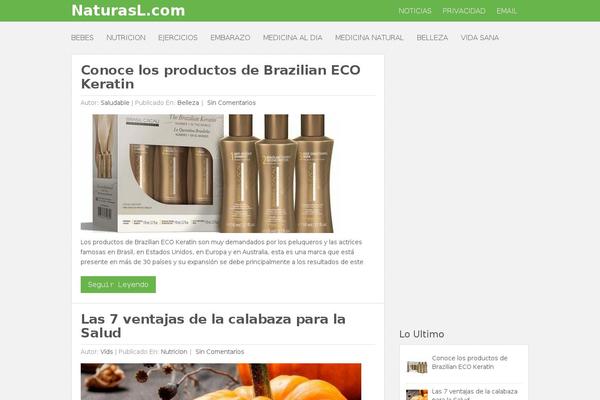 Nominal theme site design template sample