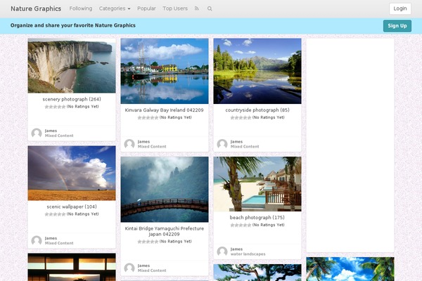 nature-desktop.com site used Wallpapers