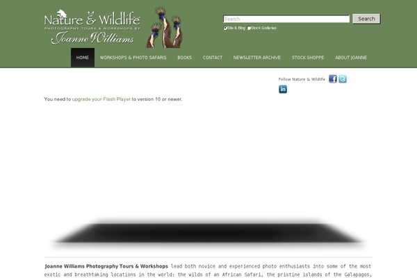 natureandwildlife.com site used Structure
