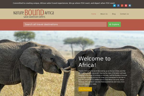 natureboundafrica.com site used Wildcat