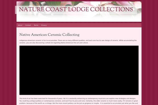 Bouquet theme site design template sample